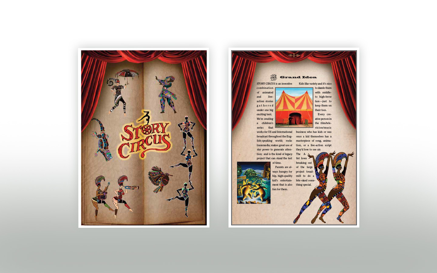 story circus prospectus brochure salt lake city utah